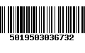 Código de Barras 5019503036732