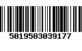 Código de Barras 5019503039177