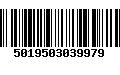 Código de Barras 5019503039979