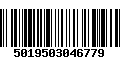 Código de Barras 5019503046779