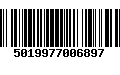 Código de Barras 5019977006897