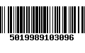 Código de Barras 5019989103096