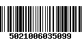 Código de Barras 5021006035099