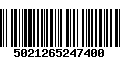 Código de Barras 5021265247400