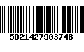 Código de Barras 5021427903748