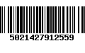 Código de Barras 5021427912559