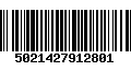 Código de Barras 5021427912801
