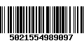Código de Barras 5021554989097