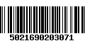 Código de Barras 5021690203071