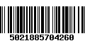 Código de Barras 5021885704260