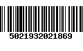 Código de Barras 5021932021869