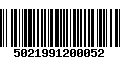 Código de Barras 5021991200052