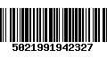 Código de Barras 5021991942327