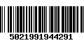 Código de Barras 5021991944291