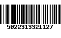 Código de Barras 5022313321127