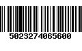 Código de Barras 5023274065600