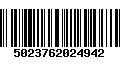 Código de Barras 5023762024942