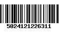 Código de Barras 5024121226311