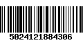 Código de Barras 5024121884306