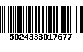 Código de Barras 5024333017677