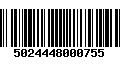 Código de Barras 5024448000755