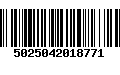 Código de Barras 5025042018771