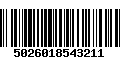 Código de Barras 5026018543211