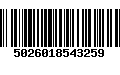 Código de Barras 5026018543259