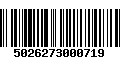 Código de Barras 5026273000719