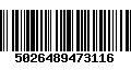 Código de Barras 5026489473116