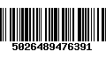 Código de Barras 5026489476391