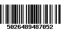 Código de Barras 5026489487052