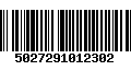 Código de Barras 5027291012302