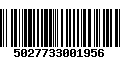 Código de Barras 5027733001956