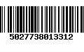 Código de Barras 5027738013312