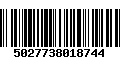 Código de Barras 5027738018744