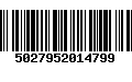 Código de Barras 5027952014799