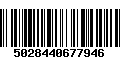 Código de Barras 5028440677946