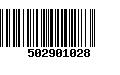 Código de Barras 502901028