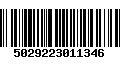 Código de Barras 5029223011346