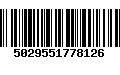 Código de Barras 5029551778126