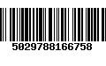 Código de Barras 5029788166758