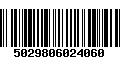 Código de Barras 5029806024060