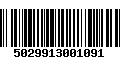 Código de Barras 5029913001091