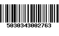 Código de Barras 5030343002763