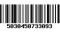 Código de Barras 5030450733093