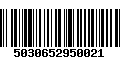 Código de Barras 5030652950021