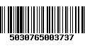 Código de Barras 5030765003737