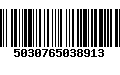 Código de Barras 5030765038913