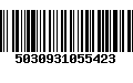 Código de Barras 5030931055423